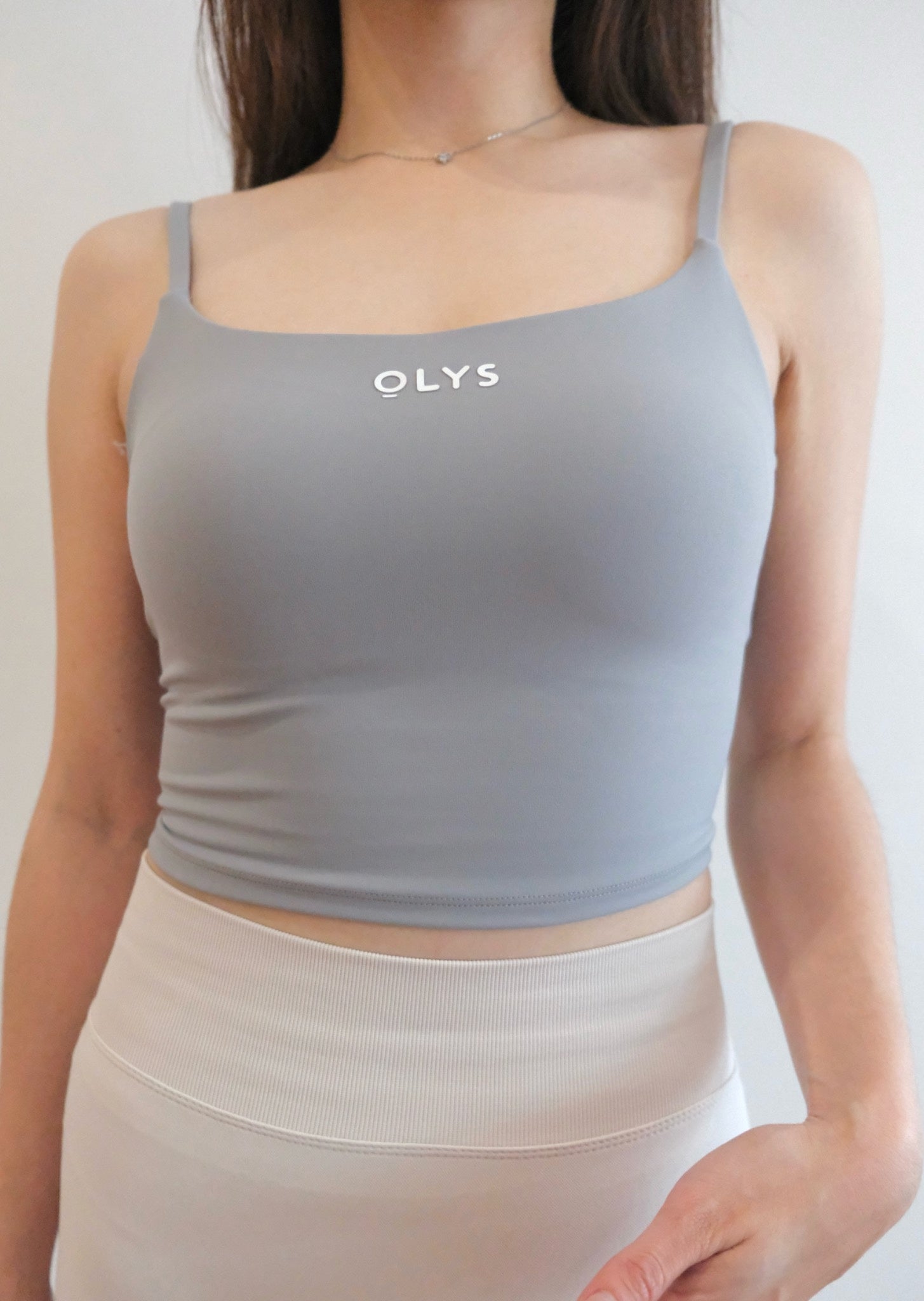 OLYS 美背運動背心搭配高腰翹臀短褲