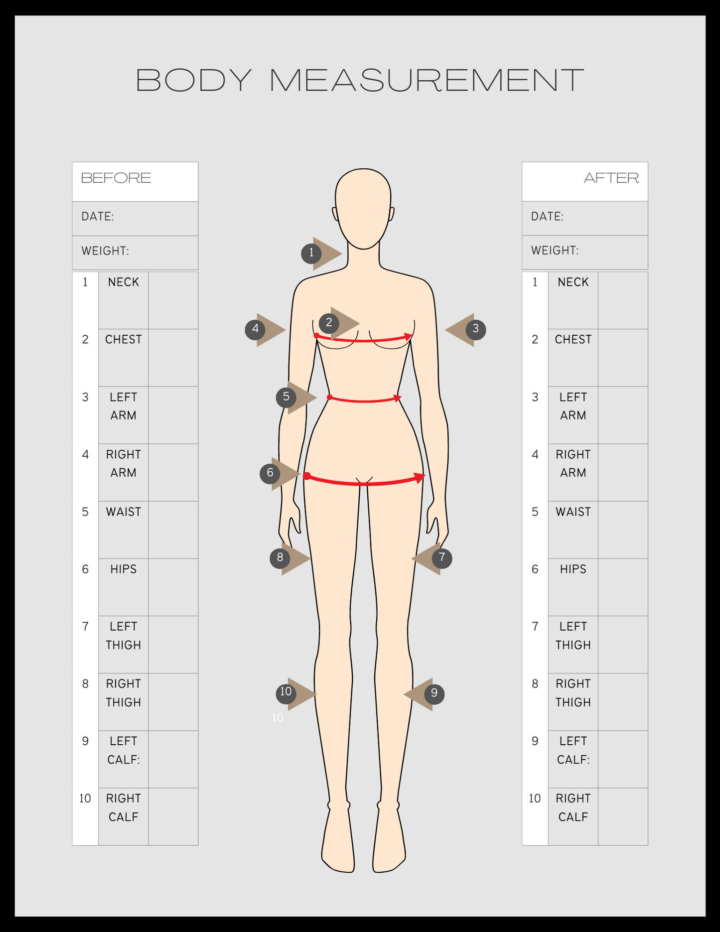 Workout Planner 每週的運動計劃